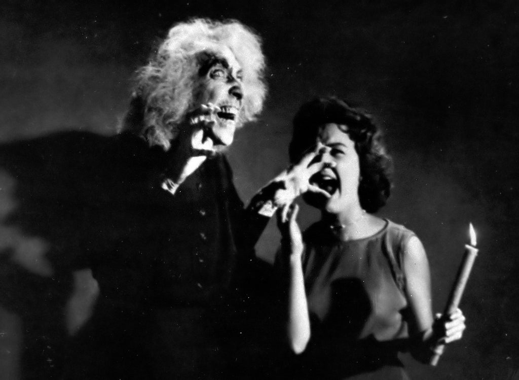 "Purple Haze Halloween Shack" Halloween tea light holder