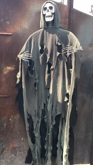 "The Palermo Priest" Catacomb Collection five foot hanging Halloween skeleton